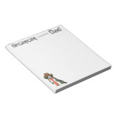 Border Collie Pap Notitieblok (Schuin)