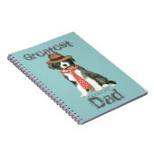 Border Collie Pap Notitieboek (Rechterzijde)