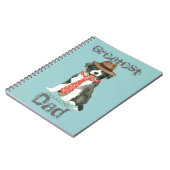 Border Collie Pap Notitieboek (Linkerzijde)