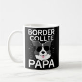 Border Collie Papa Funny For Dog Lovers Father's Koffiemok (Links)