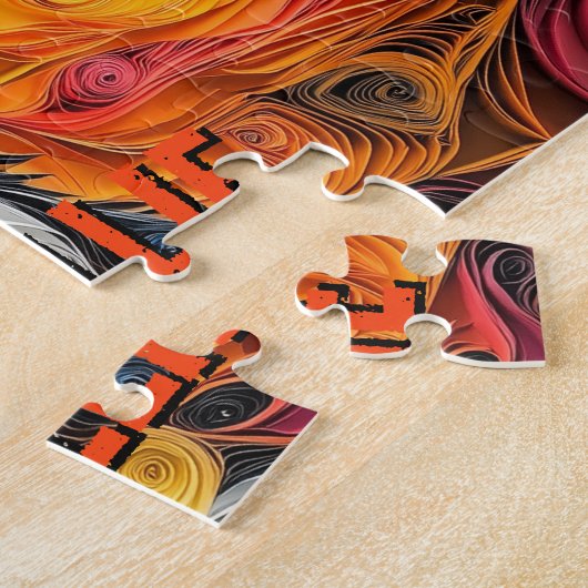 Border Collie Paper Quilling Art Dog Portret Legpuzzel (Zijkant)