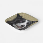 Border Collie Papieren Bordje (Gebogen)