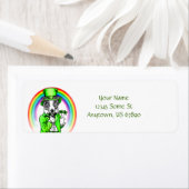 Border Collie Patrick's Day Labels (Insitu)