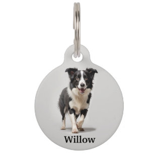 Border Collie Personaliseer Huisdierpenning