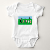 Border Collie Pied Piper Romper (Voorkant)