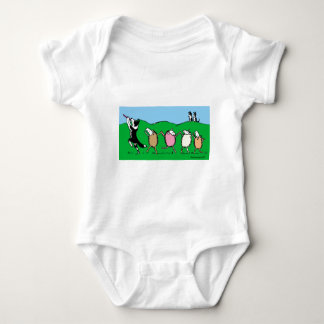 Border Collie Pied Piper Romper