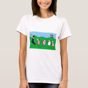 Border Collie Pied Piper T-shirt