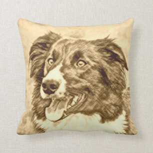 Border Collie Pillow Kussen