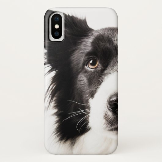 Border Collie Portrait Case-Mate iPhone Case (Achterkant)