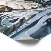 Border Collie Poster (Hoek)