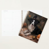 Border Collie Pumpkins Halloween Eng Planner (Display)