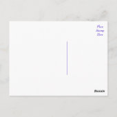 Border Collie Puppy Dog Blank Greeting Post Kaart (Achterkant)