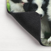 Border Collie Puppy Dog Mousepad Muismat (Hoek)