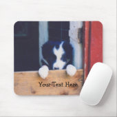 Border Collie Puppy Dog Mousepad Muismat (Met muis)
