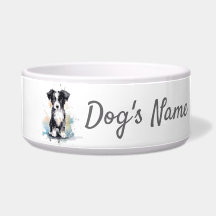 Border Collie puppy Keramische Pet Bowl