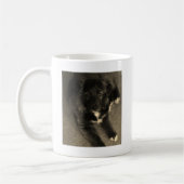Border Collie Puppy Koffiemok (Links)