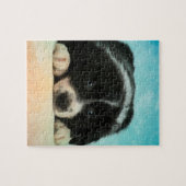 Border Collie Puppy Legpuzzel (Horizontaal)