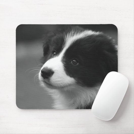 Border Collie Puppy Muismat (Met muis)