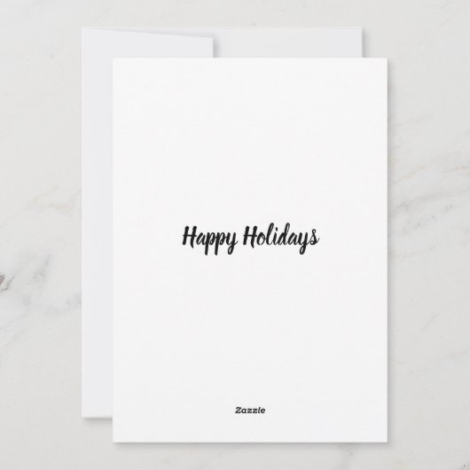 Border Collie Puppy Ribbons Winter Woodlands Feestdagenkaart (Achterkant)