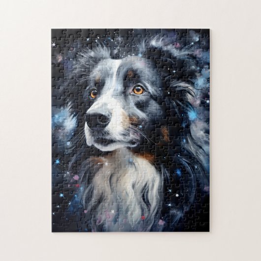 Border Collie Puzzel Legpuzzel (Verticaal)