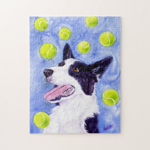 Border Collie Puzzle - "Magpie's Gold" Legpuzzel