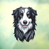 Border Collie Raamsticker (Vel 3)