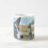 Border Collie Ranch Dog Koffiemok (Center)