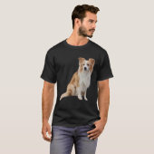 Border Collie Red T-shirt (Voorkant volledig)