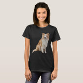 Border Collie Red T-shirt (Voorkant volledig)