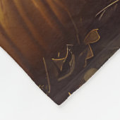 Border Collie Riding Motorfiets Halloween Eng Fleece Deken (Hoek)