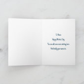 Border Collie Rubber Ring Eend CV6  Aangepaste Moe Kaart (Binnen)