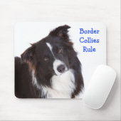 Border Collie Rule Muismat (Met muis)