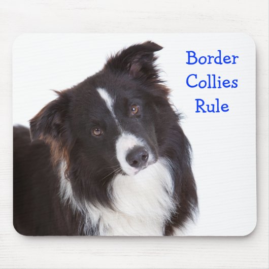 Border Collie Rule Muismat (Voorkant)
