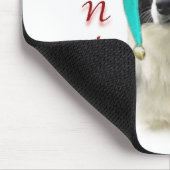 Border Collie Santa Paws Muismat (Hoek)