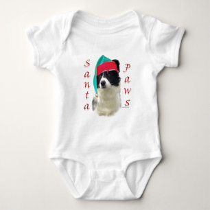 Border Collie Santa Paws Romper