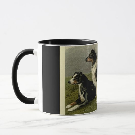  Border Collie schapenhond Mok (Links)