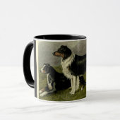  Border Collie schapenhond Mok (Voorkant links)