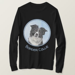 Border Collie Schilderij - Mooie Originele Honden T-shirt
