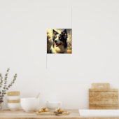  Border Collie schilderij Poster (Keuken)