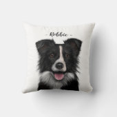Border Collie - Sheep Dog  Kussen (Achterkant)