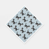 Border Collie Sheep Dog Servet (Hoek)