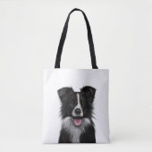 Border Collie - Sheep Dog Tote Bag (Voorkant)
