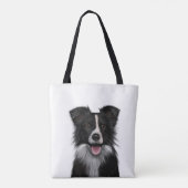 Border Collie - Sheep Dog Tote Bag (Achterkant)