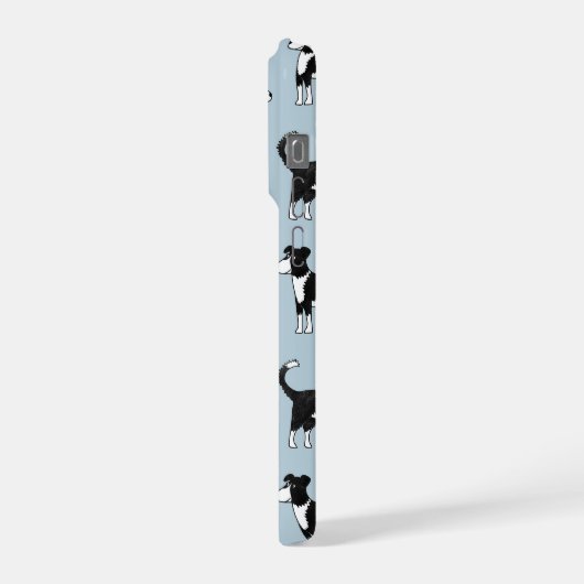 Border Collie Sheepdog iPhone Hoesje (Linkerkant)