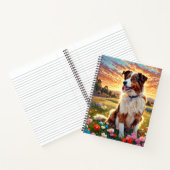 Border Collie Shepherd Dog Notitieboek (Binnen)