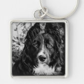 Border Collie Sleutelhanger (Voorkant)