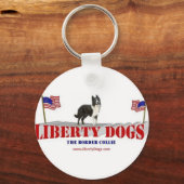 Border Collie Sleutelhanger (Voorkant)