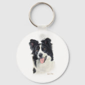 Border Collie Sleutelhanger (Voorkant)