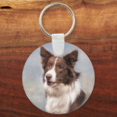 Border Collie Sleutelhanger (Voorkant)