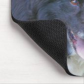 Border Collie Smiling Cut Dog Mousepad Muismat (Hoek)
